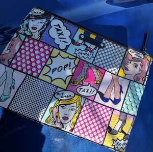 Kate Spade Neda Comic Pop Art Clutch Bag
